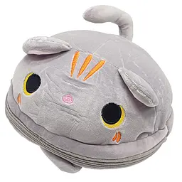 Рюкзак дитячий "Big CAT" Bambi FG231104050P(Grey) застібка-блискавка, 1 відділення, вушка