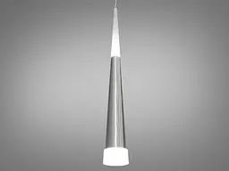 Стельова люстра LED Diasha 3002/1SV, 5W, регульована висота 50-115 см, сучасний стиль, для коридору, вітальні, кухні, офісу - мініатюра 4