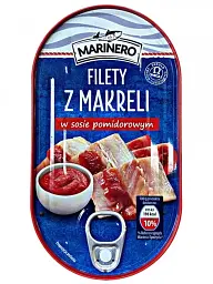 Філе макрелі Marinero в томатному соусі 170г.