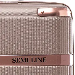 Валіза Semi Line 20" S Champagne (T5668-2) - мініатюра 9