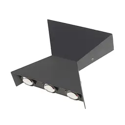 Подсветка Brille фасадная LED 12W NW IP54 BK (AL-603/6)