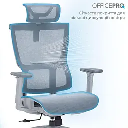 Офісне крісло OfficePro Elegant OC660-G-DG-DG (OC660-G-DG-DG) - мініатюра 8