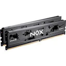 Модуль пам'яті DDR5 Apacer NOX 2x16GB 6000MHz (AH5U32G60C622MBAA-2) [148614] - мініатюра 2