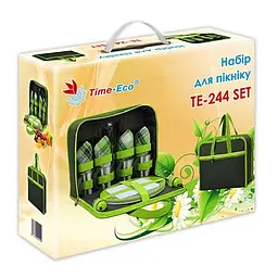 Набір для пікніка Time Eco на 4 персони зелений (TE-244 Set) - мініатюра 12