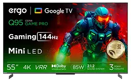 Телевізор Ergo 55MQ95 GAME PRO (7083180) - мініатюра 9