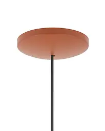 Підвісний світильник, люстра Nowodvorski 11494 Pumpkin L GU10 1x10W IP20 Теракотовий - мініатюра 11
