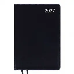 Щоденник діловий Leo Planner 2027 Aldento інтегральний А5 368 сторінок темно-синій (252732)