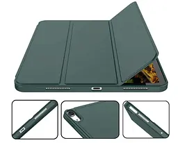 Чохол-книжка CDK Еко-шкіра силікон Smart Case cлот стилус для Apple iPad Air 10.9" 4gen 2020 (015026) green - мініатюра 2