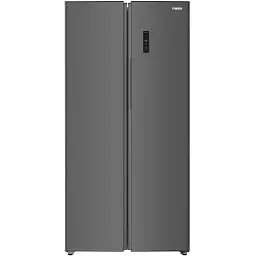 Холодильник Edler ED 400IN Side by side No frost общий объем 400L полезный объем 232L/168L дисплей электронное управление LED освещение суперзамораживание режим отпуск А+ 171.2x83.6x61 см Steel