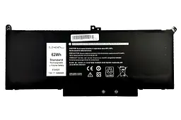Акумулятор для Dell Latitude 7280 7290 7380 7390 7480 7490 7.6V 8200 mAh 62Wh (F3YGT-2S2P-8200)