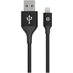 Дата кабель USB 2.0 AM to Lightning 1.0m 2.4A MFI HP (HP_DHC-MF100-1m)