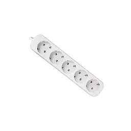 Сетевой фильтр питания Defender E530 5 роз 3m White (992300) - миниатюра 3