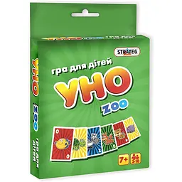 Настільна гра Уно zoo Strateg 7016ST укр.