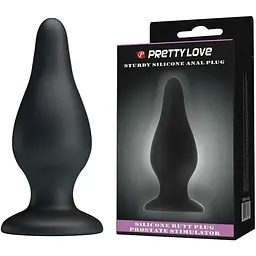 Анальний стимулятор Pretty Love BI-014460, Чорний - мініатюра 2