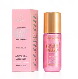 Олія-шимер для тіла Bogenia Glow Oil Body Shimmer Rosé Radiance 100 мл