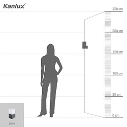Світильник садово-парковий Kanlux Vadra 16L-UP (29010) - мініатюра 4