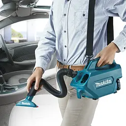 Пилосос акумуляторний для транспортних засобів Makita CL121DZ (без акумуляторів та зарядного пристрою) - мініатюра 7