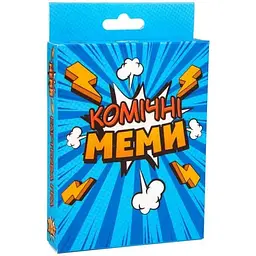 Гра настільна STRATEG "Комічні Меми" розважальна мовою 30317