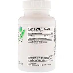 L- глютамін Thorne L-Glutamine 90 капсул - мініатюра 2