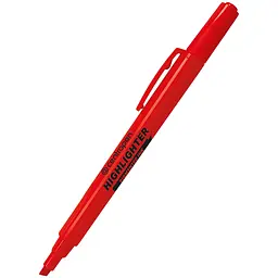 Маркер Centropen Fax 8722 1-4 мм клиноподібний червоний упаковка 10 шт. (8722/02)