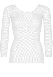 Топ Leg Avenue Long Sleeves T-Shirts White One Size - мініатюра 3