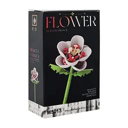 Конструктор дитячий Flower Bambi M5026-13 елементи для створення стебла та пелюсток