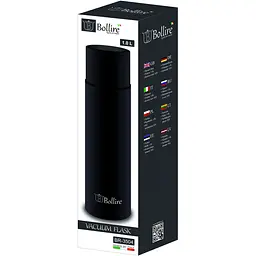 Термоc Bollire BR-3504, 1 л чорний (BR-3504) - мініатюра 2