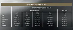 Комплект пеньюар у вигляді троянд та стрінгами Penthouse - Sweet Retreat White S/L Penthouse IG6574; SO4363 95909 - мініатюра 2