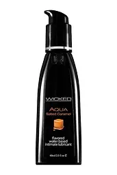 Лубрикант на водній основі Wicked Aqua Salted Caramel, 60 мл