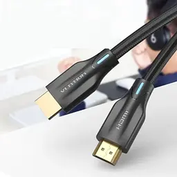 Кабель Vention HDMI (M) - HDMI (M) 2 м, Black teh0028508 - миниатюра 3
