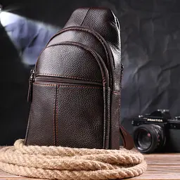 Чоловіча шкіряна сумка Vintage 16х30х5 см sum0022416 - мініатюра 6