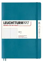 Блокнот Leuchtturm1917, Composition (B5), М'яка обкладинка, Stone Blue, крапка (365637)