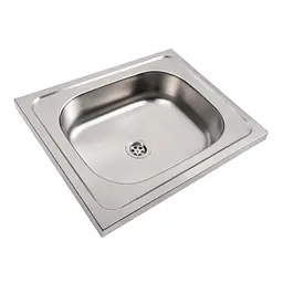 Кухонна мийка Platinum 4050 з нержавіючої сталі (SP000000227) - мініатюра 2