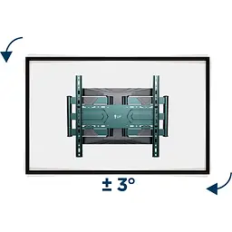 Кріплення для телевізора Gembird WM-80ST-01 [133663] - мініатюра 6