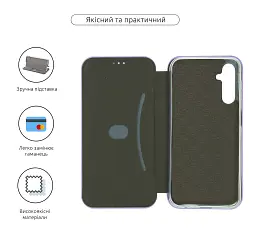 Чехол-книга ArmorStandart G-Case для Samsung A24 4G (A245) Lilac - миниатюра 3