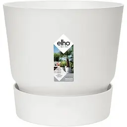 Вазон Elho Greenville Round, 14 см, білий (492854)