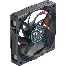 Комплект корпусних вентиляторів SeaSonic MagFlow 120 ARGB (MAGFLOW-ARGB-3) [167889] - мініатюра 6