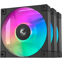 Комплект вентиляторів Deepcool FD12 ARGB 3 in 1 Black (R-FD12-BKAPN3-G)