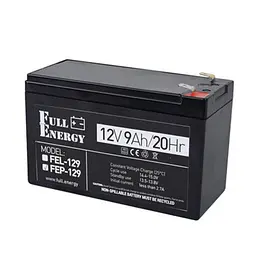 Акумуляторна батарея Full Energy 12V 9AH AGM (FEP-129)