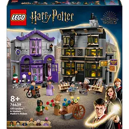 Конструктор LEGO Harry Potter Магазины Оливандера и мантий от Мадам Малкин 744 детали (76439)