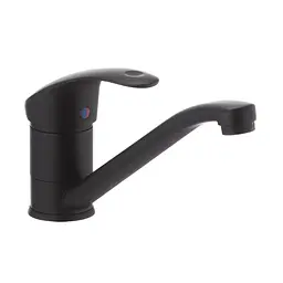 Змішувач для кухні Haiba Mars 004 black HB0243 Чорний матовий