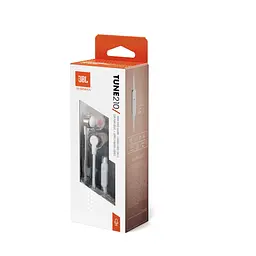 Навушники JBL Tune 210 - дротова гарнітура з мікрофоном та однокнопковим пультом керування rose gold (JBLT210RGD) - мініатюра 3