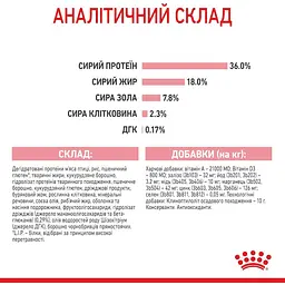 Сухий корм для кошенят Royal Canin Kitten м'ясо птиці та рис 0.4 кг - мініатюра 7