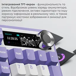 Клавіатура бездротова Ajazz AK980 V2 Gift Switch V2 White (AK980-V2-G-PWB) - мініатюра 7