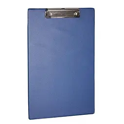 Папка-планшет з затиском А4, PVC, синя 4-257-06 03110406 4Office