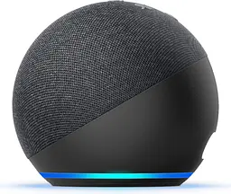 Бездротова колонка Amazon Echo 4th Gen Glacier Charcoal black розумна - мініатюра 3
