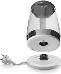 Електрочайник Gorenje 1.7 л, 2,200 Вт, strix контроль, скло, білий - мініатюра 3