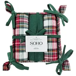 Набір рушників Soho 40x60см Sell Green 3 шт pbe0050672