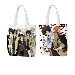 Шоппер еко-сумка Великий із бродячих псів Bungou Stray Dogs 36 х 39 см двосторонній