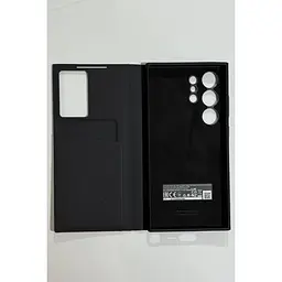 Оригінальний чохол-книжка Smart View Wallet Case для Samsung Galaxy S24 Ultra (6.8") Чорний EF-ZS928CBEGWW - мініатюра 11